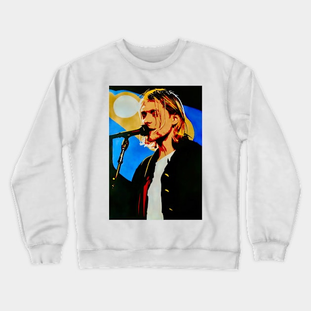 Kurt Cobain Crewneck Sweatshirt by create